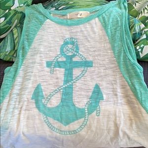 Anchor tank top